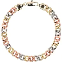 Faina Bracelet or / or rose / argent