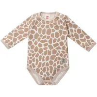 Makoma Barboteuse / body marron / blanc