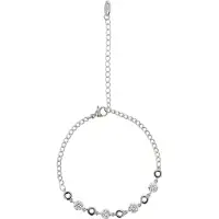 Faina Bracelet argent / transparent