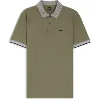 BOSS Polo Paddy en coton stretch avec gestion de l’humidité