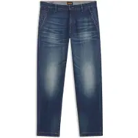 BOSS Jean fuselé effet usé en denim stretch confortable