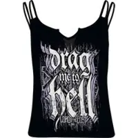 Lord Of The Lost Top de - Drag Me To Hell - S - 4XL - pour Femme - noir - Taille L