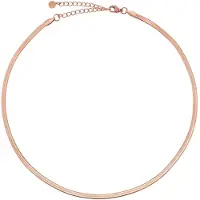 GOOD.designs Chaîne or rose