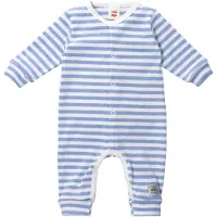 Makoma Barboteuse / body bleu / blanc