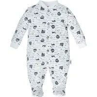 Makoma Barboteuse / body 'Maritim' noir / blanc
