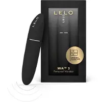 LELO - vibromasseur discret rouge à lèvres - rechargeable - noir