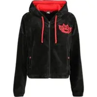 Five Finger Death Punch Sweat-shirt zippé à capuche de - EMP Signature Collection - S - XXL - pour Femme - noir/rouge - Taille S