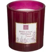 Atmosphera Bougie Parfumée Baies d'Acai et Pastèque Pot en verre 210 G