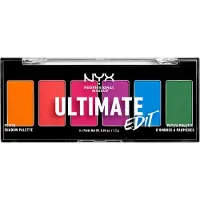 Nyx Ultimate Edit Petite Shadow palette de fards à paupières teinte 02 Brights 6x1,2 g