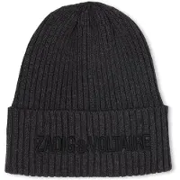 Zadig & Voltaire X60498 Junior Beanie Gris 52 cm Enfants