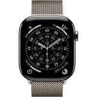 Apple MGJ24ZM/A, bracelet, Smartwatch, naturel/naturel, , Watch 44/45/46/49mm, acier inoxydable