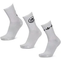 Adidas Originals Chaussettes 'TREFOIL' noir / blanc