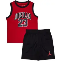 Jordan Set gris / rouge / noir / blanc