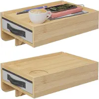 Relaxdays 2 tables de nuit (37 x 26.50 x 14 cm)
