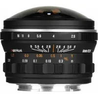 AstrHori Objectif fisheye circulaire plein format 6 mm F/2.8 pour monture Sony E