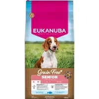 Eukanuba Senior Small & Medium au poisson de mer sans céréales pour chien