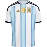 Adidas T-Shirt fonctionnel 'Argentina 26 Home' marine / bleu clair / or / blanc