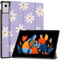 IMoshion Coque tablette Design Trifold Lenovo Idea Tab Plus - Flowers Distance