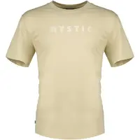 Mystic Brand Short Sleeve T-shirt Beige M Homme