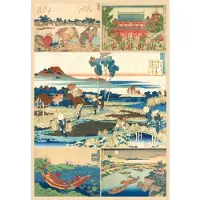 Grafika Puzzle Les Estampes d'Hokusai - 1000 pièces