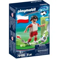Playmobil joueur de l'équipe nationale de football polonaise 70486
