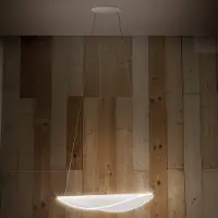 Stilnovo Suspension , Diphy, dimmable, Blanc, Salon / séjour, Métal, Moderne