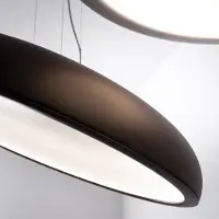 Stilnovo Suspension , Reflexio, dimmable, Noir, Salon / séjour, Métal, Design
