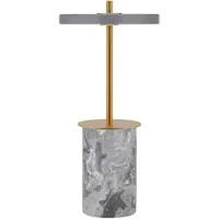 UMAGE Luminaire Extérieur , Asteria MOVE MINI, dimmable, Or / laiton, Salon / séjour, Marbre, Design