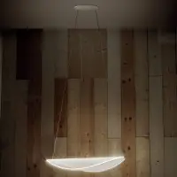 Stilnovo Suspension , Diphy, dimmable, Blanc, Salon / séjour, Plastique, Design