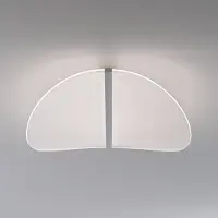 Stilnovo Plafonnier , Diphy, dimmable, Blanc, Salon / séjour, Métal, Design