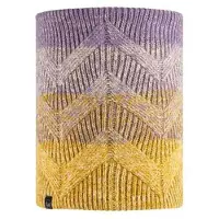 Buff Knitted&polar Fleece Neck Warmer Jaune,Violet Homme