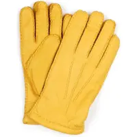 Hestra Gants Matthew Jaune En Cuir