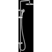 Hansa Ensemble de douche - sans mitigeur - interrupteur - chromé
