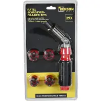 Benson Ratschen Schraubenzieher Bits 29 Tlg