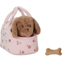 Top 1 Toys Chien Jackie dans un sac (23 cm)