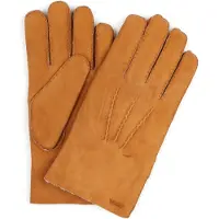 Hestra Gants Bernard Cork Suede Cognac