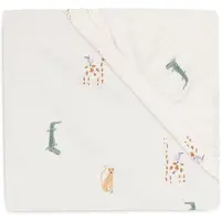 Jollein Drap Housse Berceau 40x80 Cm Jersey Jungle Jambo - Jollein