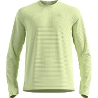 Odlo Hommes, T-shirt fonctionnel, Essentials Thermal Laufshirt mit Rundhalsausschnitt (XL), Vert, XL