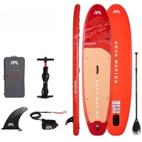 Aqua Marina Planche de SUP Monster 2026, 366 cm, kit polyvalent pour débutants (jusqu'à 170 kg), accessoires inclus