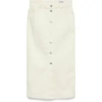 Vero Moda Jupe 'VMWild' blanc denim
