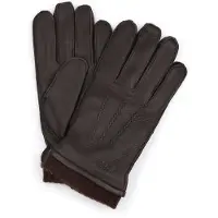 Suitable Gants Marron En Cuir