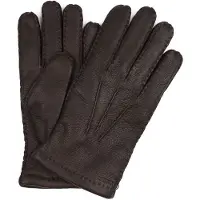 Hestra Gants Matthew Marron Foncé En Cuir