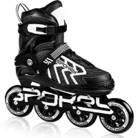 Spokey KHAN 31-34 BK/WH patins à roues alignées