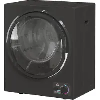 HOMCOM Séchoir linge portable - 850W, 33L - filtrage 2 couches - 5 modes - installation murale ou à poser - noir