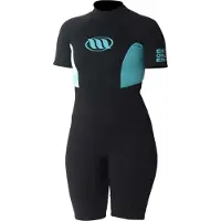 West Shorty à Manches Courtes Avec Fermeture éclair Au Dos Pour Femme Enforcer Springsuit 2/2 Mm