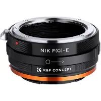 K&F Concept K&F Adaptateur d'objectif Nikon F (type G) - Sony E-Mount (IV PRO)