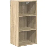 vidaXL Armoire suspendue Riga Chêne Sonoma 40 x 29,5 x 80 cm