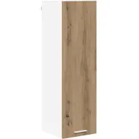 vidaXL Armoire suspendue Chêne Artisan 30 x 31 x 100 cm Matériau dérivé du bois