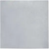 vidaXL Tapis antidérapant en fourrure synthétique Olite Gris 240 x 240 cm Polyester