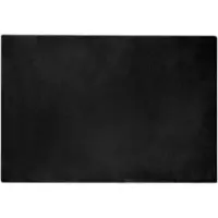 vidaXL Tapis antidérapant en fourrure synthétique Olite Noir 120 x 170 cm